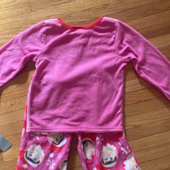Elf on the Shelf 2-Piece Fleece Pajamas Pink PJ Set - XS - Picture 6 of 8